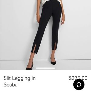 Theory Slit Legging in Scuba NWT